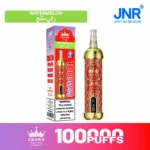 Acevape Jnr Crown Shisha 100000 Zuege Kleine Verpackung 7 Wassermelonee 18 Eu Lager Disposable Vape Device