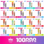 Acevape Jnr Crown Shisha 100000 Zuege Kleine Verpackung Marketingbild 21 Eu Lager Disposable Vape Device