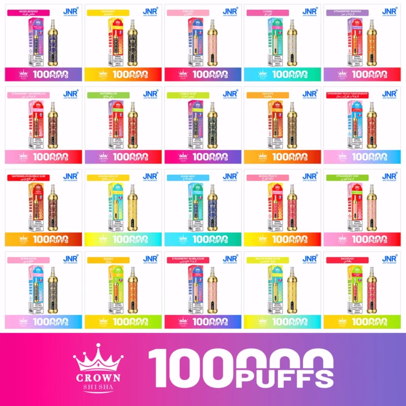 Acevape Jnr Crown Shisha 100000 Zuege Kleine Verpackung Marketingbild 21 Eu Lager Disposable Vape Device