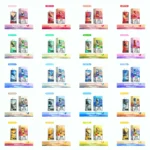 Acevape Jnr Falcon Pro 28000 Zuege Einweg Vape Sorten Und Verpackungsuebersicht Eu Lager Disposable Device