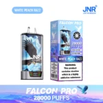 Acevape Jnr Falcon Pro 28000 Zuege Einweg Vape Weisser Pfirsich Himbeere Geraet Und Verpackung Eu Lager Disposable Devic