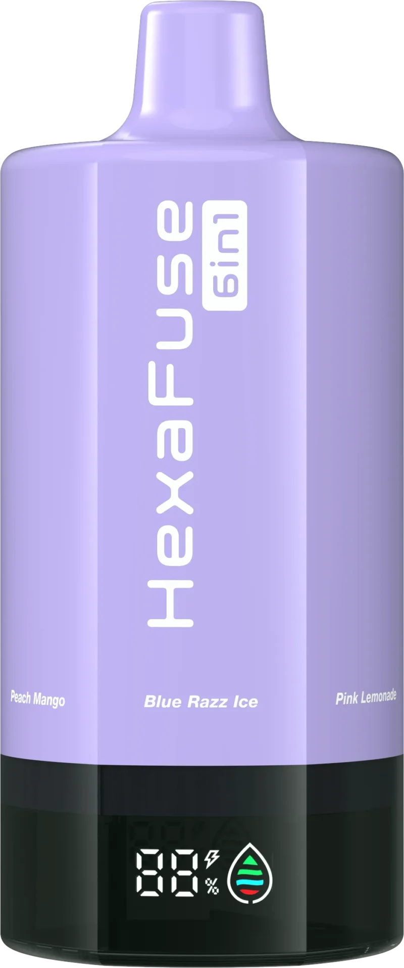Acevape Jnr Hexafuse 6 In 1 120000 Zuege Produktgrafik Marketingbild 07 Eu Lager Disposable Vape Device