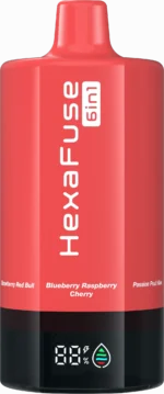 Acevape Jnr Hexafuse 6 In 1 120000 Zuege Produktgrafik Marketingbild 09 Eu Lager Disposable Vape Device