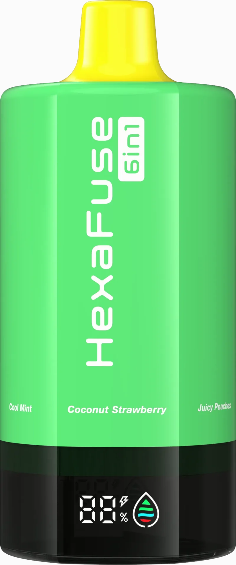 Acevape Jnr Hexafuse 6 In 1 120000 Zuege Produktgrafik Marketingbild 11 Eu Lager Disposable Vape Device