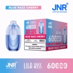Acevape Jnr Lila Kiss 60000 Zuege Einweg Vape Blaue Himbeere Kirsche Geraet Und Verpackung Eu Lager Disposable Device