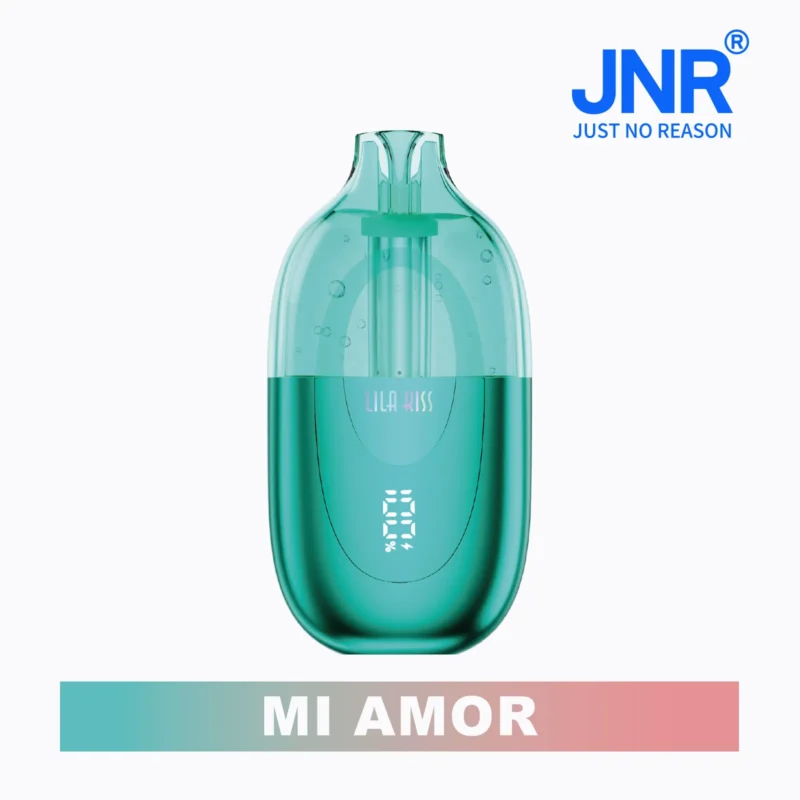 Acevape Jnr Lila Kiss 60000 Zuege Einweg Vape Mi Amor Geschmacksdisplay Eu Lager