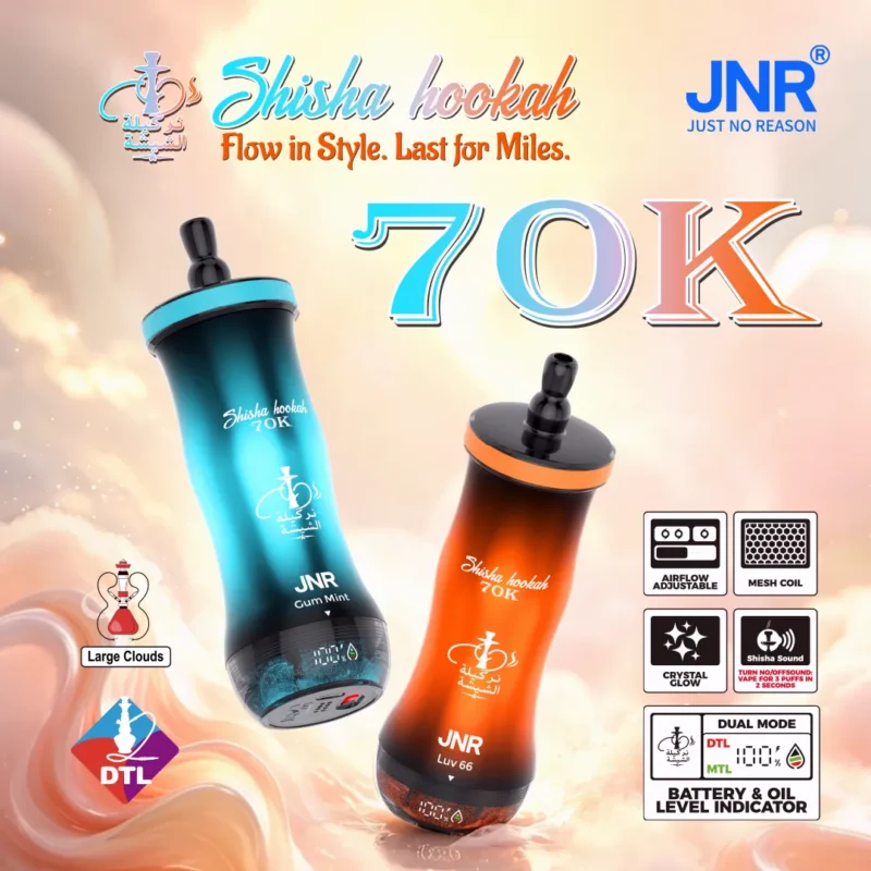 Acevape Jnr Shisha Hookah 70,000 Puffs Main Product Image Product Variant 01 EU Warehouse Disposable Vape Device