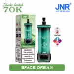 Acevape Jnr Shisha Hookah 70,000 Puffs Small Package Space Dream 17 Eu In Stock Disposable Vape Device