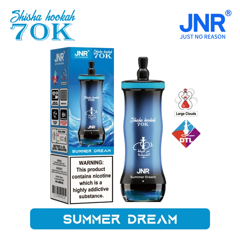 Acevape Jnr Shisha Hookah 70,000 Puffs Small Package Summer Dream 19 EUR In Stock Disposable Vape Device