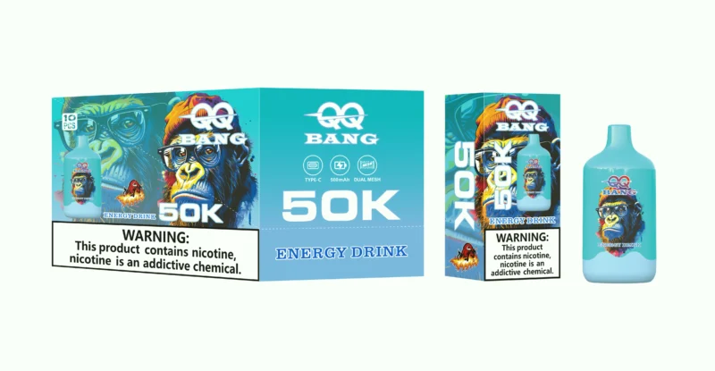 Acevape Qqbang 50000 Zuege Energy Drink Geschmack 007 Eu Lager Disposable Vape Device