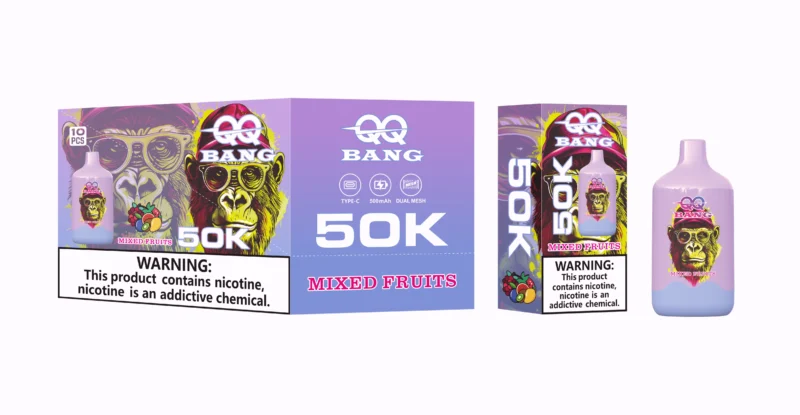Acevape Qqbang 50000 Zuege Fruchtmix Geschmack 016 Eu Lager Disposable Vape Device