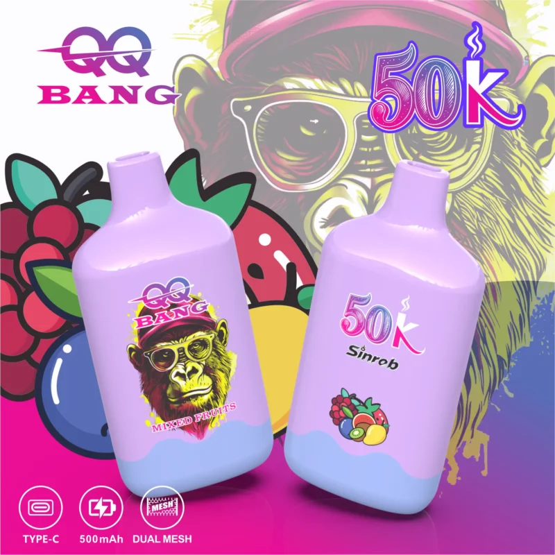 Acevape Qqbang 50000 Zuege Fruchtmix Geschmack 017 Eu Lager Disposable Vape Device