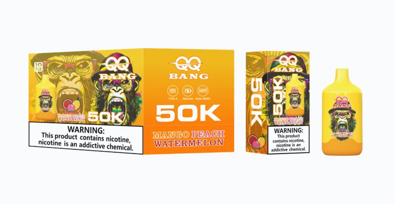 Acevape Qqbang 50000 Zuege Mango Pfirsich Wassermelone Geschmack 012 Eu Lager Disposable Vape Device