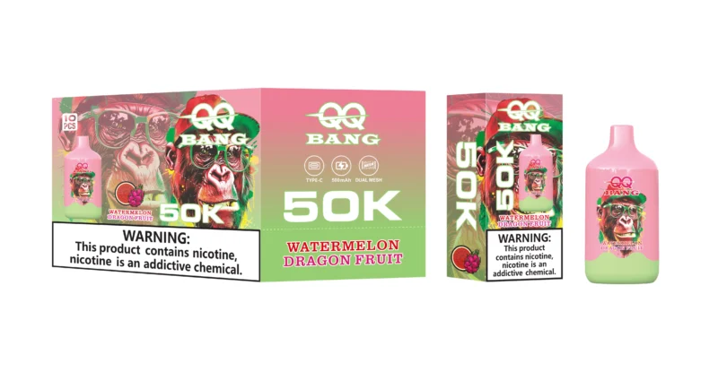 Acevape Qqbang 50000 Zuege Wassermelone Drachenfrucht Geschmack 024 Eu Lager Disposable Vape Device