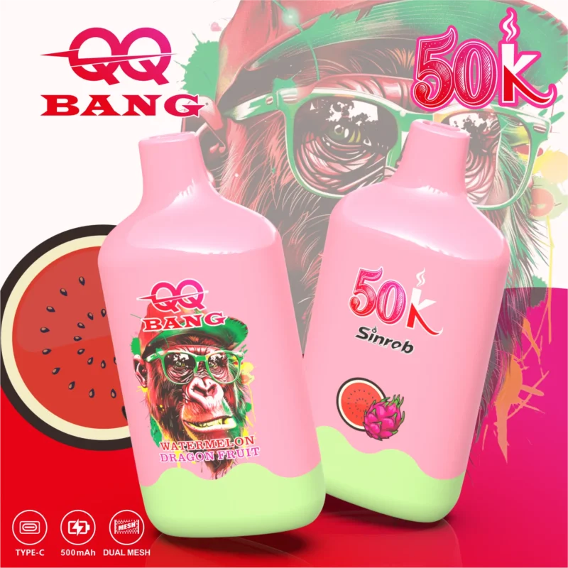 Acevape Qqbang 50000 Zuege Wassermelone Drachenfrucht Geschmack 025 Eu Lager Disposable Vape Device