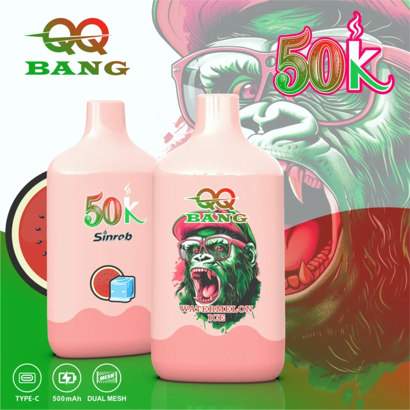 Acevape Qqbang 50000 Zuege Wassermelone Eis Geschmack 003 Eu Lager Disposable Vape Device