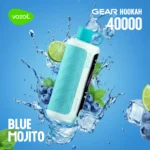 Acevape Vozol Gear Hookah 40000 Zuege Shisha Vape Blauer Mojito Eu Lager Disposable Device