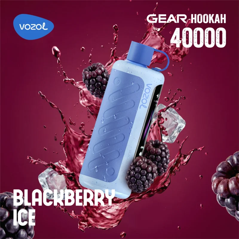 Acevape Vozol Gear Hookah 40000 Zuege Shisha Vape Brombeere Eis Eu Lager Disposable Device