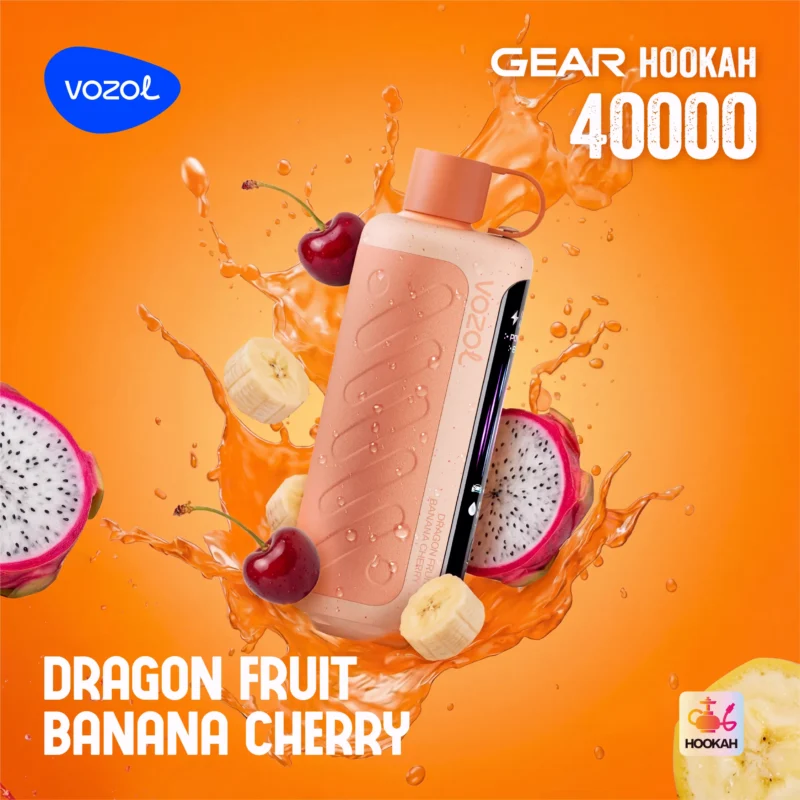 Acevape Vozol Gear Hookah 40000 Zuege Shisha Vape Drachenfrucht Banane Kirsche Eu Lager Disposable Device