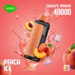 Acevape Vozol Gear Hookah 40000 Zuege Shisha Vape Pfirsich Eis Eu Lager Disposable Device