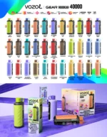 Acevape Vozol Gear Hookah 40000 Zuege Sorten Und Verpackung Eu Lager Disposable Vape Device