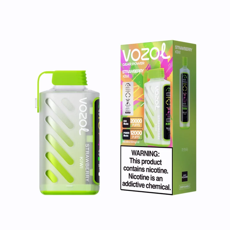 Acevape Vozol Gear Power 20000 Zuege Einweg Vape Erdbeere Kiwi Produkt Mit Einzelverpackung Eu Lager Disposable Device