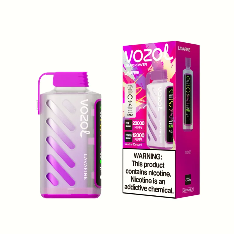 Acevape Vozol Gear Power 20000 Zuege Einweg Vape Lavafire Produkt Mit Einzelverpackung Eu Lager Disposable Device