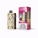 Acevape Vozol Neon 45,000 Puffs Disposable Vape, Strawberry-Banana Flavor, Display, EU Warehouse
