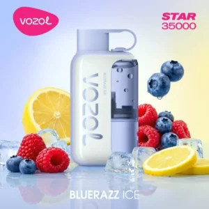 Acevape Vozol Star 35000 Zuege Einweg Vape Blaue Himbeere Eis Eu Lager Disposable Device