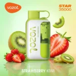 Acevape Vozol Star 35 000 bouffées - Cigarette électronique jetable saveur fraise-kiwi - En stock en Europe - Appareil jetable