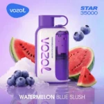Acevape Vozol Star 35 000 bouffées, cigarette électronique jetable, saveur pastèque-framboise bleue, slush, en stock en Europe, dispositif jetable