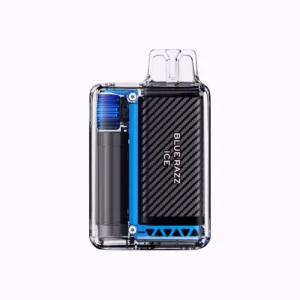 Acevape Vozol Vista 20000 Zuege Einweg Vape Blaue Himbeere Eis Rueckansicht Eu Lager Disposable Device