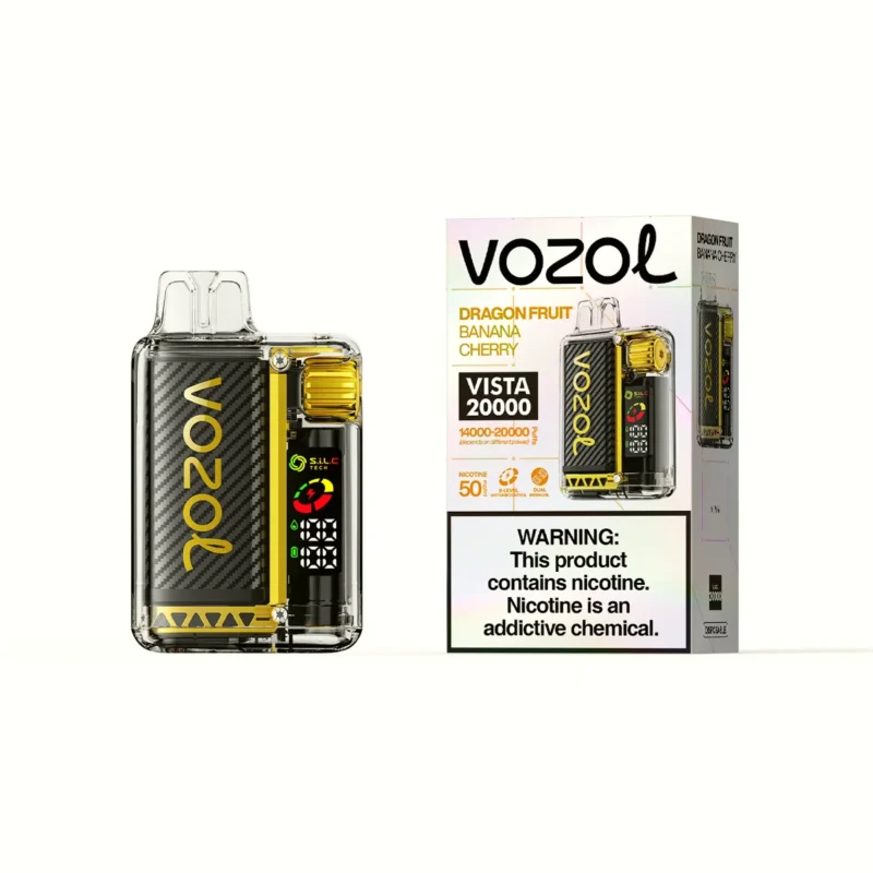 Acevape Vozol Vista 20000 Zuege Einweg Vape Drachenfrucht Banane Kirsche Produkt Mit Einzelverpackung Eu Lager Disposabl