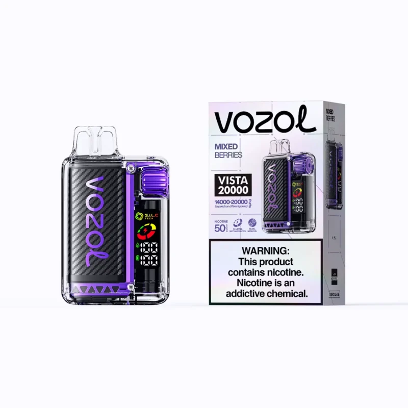 Acevape Vozol Vista 20000 Zuege Einweg Vape Gemischte Beeren Produkt Mit Einzelverpackung Eu Lager Disposable Device
