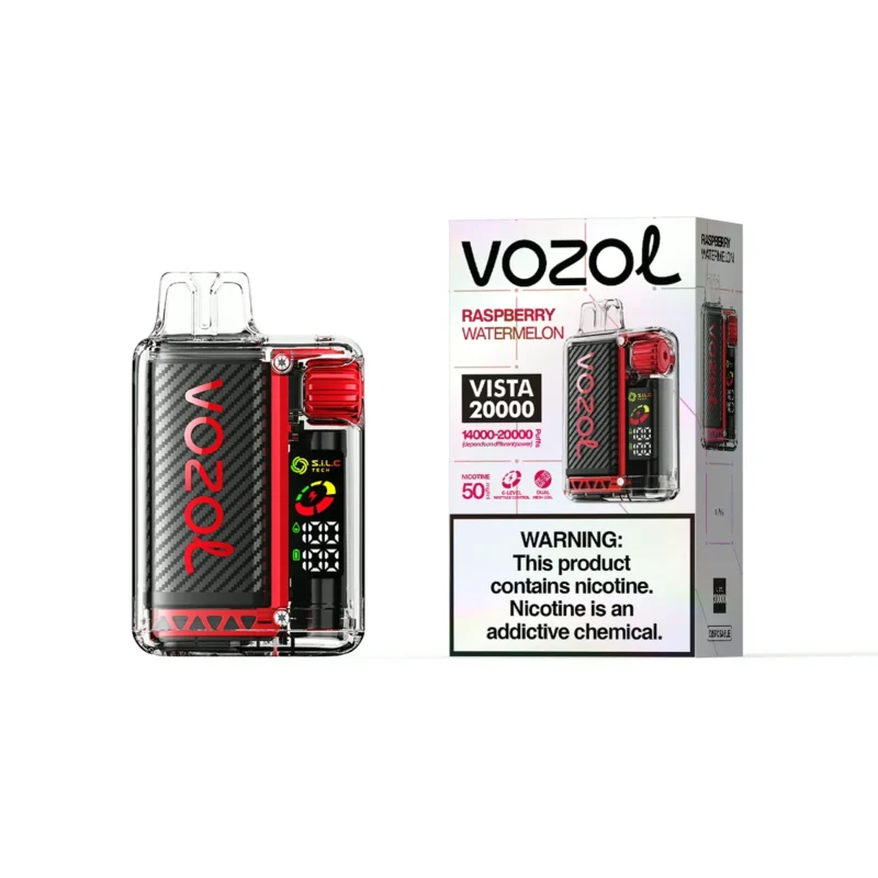 Acevape Vozol Vista 20000 Zuege Einweg Vape Himbeere Wassermelone Produkt Mit Einzelverpackung Eu Lager Disposable Devic