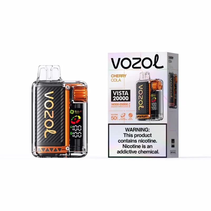 Acevape Vozol Vista 20000 Zuege Einweg Vape Kirsch Cola Produkt Mit Einzelverpackung Eu Lager Disposable Device