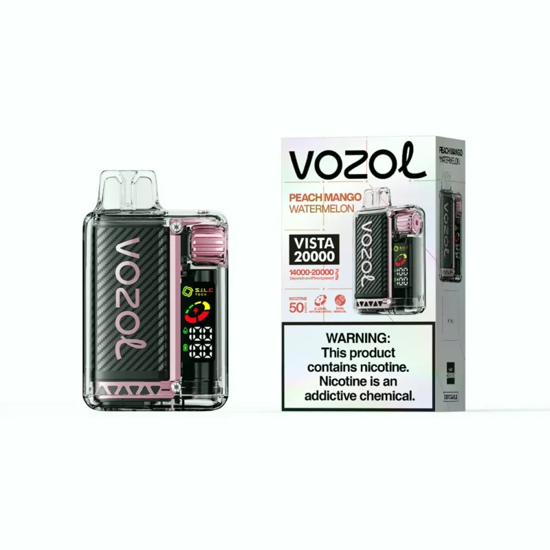 Acevape Vozol Vista 20000 Zuege Einweg Vape Pfirsich Mango Wassermelone Produkt Mit Einzelverpackung Eu Lager Disposable
