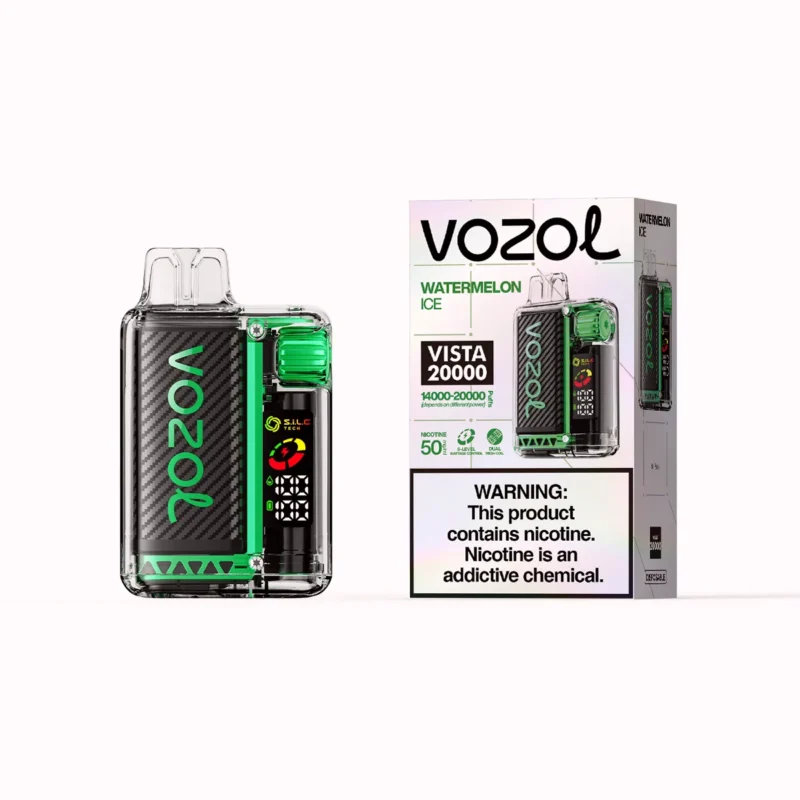 Acevape Vozol Vista 20000 Zuege Einweg Vape Wassermelone Eis Produkt Mit Einzelverpackung Eu Lager Disposable Device