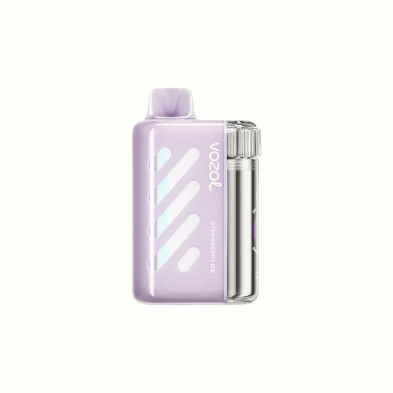 Acevape Vozol Vista 40 000 bouffées, cigarette électronique jetable, saveur fraise glacée, vue de l'appareil, en stock en UE, appareil jetable