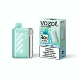 Acevape Vozol Vista 40 000 bouffées - Cigarette électronique jetable à la menthe fraîche - Appareil et emballage - Stock UE - Appareil jetable
