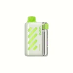 Acevape Vozol Vista 40 000 bouffées, cigarette électronique jetable, saveur pastille de chewing-gum à la pastèque, vue de l'appareil, en stock en Europe, appareil jetable