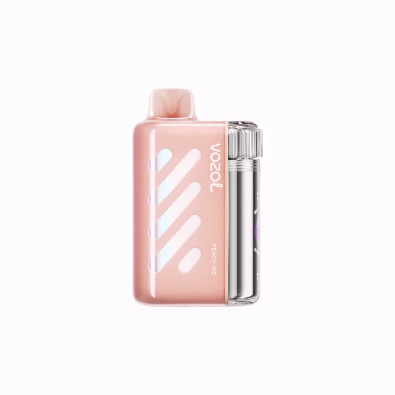 Acevape Vozol Vista 40 000 bouffées, cigarette électronique jetable, saveur pêche glacée, vue de l'appareil, en stock en Europe, appareil jetable