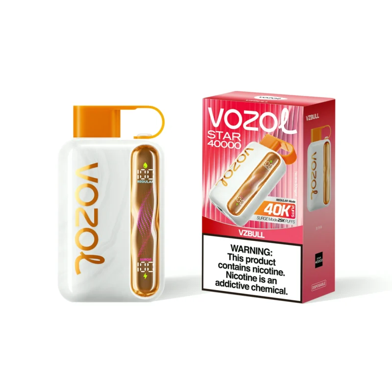 Vozol Star 40 000 bouffées – Cigarette électronique jetable Vzbull