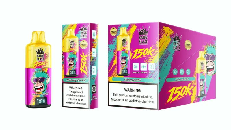 Acevape Bang Blaze 150,000 Puffs Blueberry Watermelon Product Image 012 Disposable Vape Device
