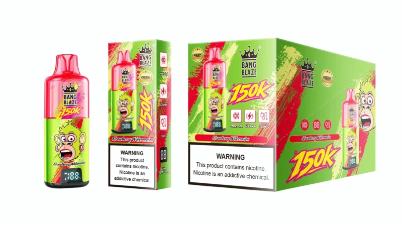 Acevape Bang Blaze 150,000 Puffs Strawberry Banana Product Image 009 Disposable Vape Device