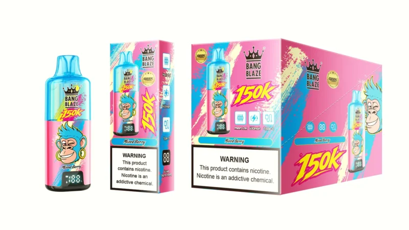 Acevape Bang Blaze 150,000 Puffs Strawberry Watermelon Product Image 008 Disposable Vape Device