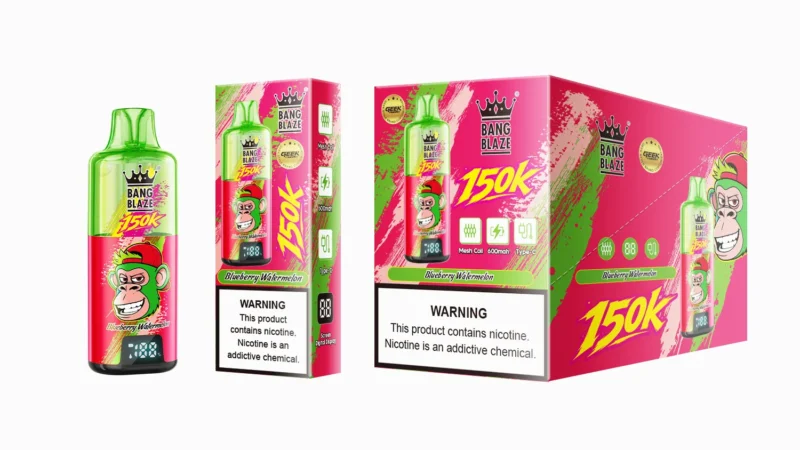 Acevape Bang Blaze 150,000 Puffs Mango Ice Product Image 007 Disposable Vape Device