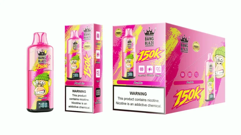 Acevape Bang Blaze 150,000 Puffs Grape Ice Product Image 004 Disposable Vape Device