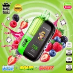 Acevape Bang Blaze 250000 Zuege Beerenmix 020 Disposable Vape Device