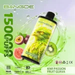 Acevape Bang De 150,000 Puffs Kiwi, Passion Fruit, Guava 006 Disposable Vape Device
